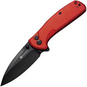 SenCut 22043B4 ArcBlast Button Lock Knife Red Handles