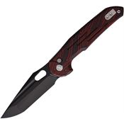 Vosteed A0307 Thunderbird Trek Lock Black Folding Knife Black/Red Handles