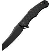 WE 22010G1 RekkeR Framelock Knife Black Handles