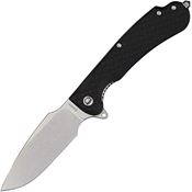 Daggerr FDFBKSW Fielder Stonewash Linerlock Knife Blue FRN Handles