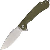 Daggerr FDFOLSW Fielder Linerlock Knife with Olive Handles