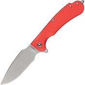 Daggerr FDFORSW Fielder Linerlock Knife with Orange Handles