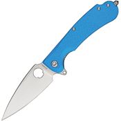 Daggerr RSFBLSW Resident Linerlock Knife with Blue Handles