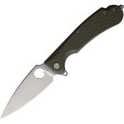 Daggerr RSFOLSW Resident Linerlock Knife with Olive Handles