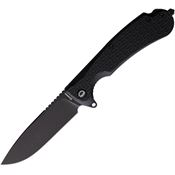 Daggerr WKFBKBW Wocket Linerlock Knife with Black Handles