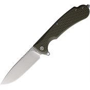 Daggerr WKFOLSW Wocket Linerlock Knife with Olive Handles