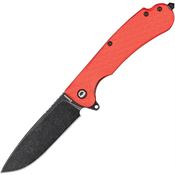 Daggerr WKFORBW Wocket Linerlock Knife with Orange Handles