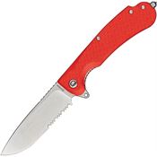Daggerr WKFORSWSR Wocket Linerlock Knife with Orange Handles