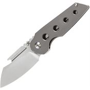 Kansept 2048A1 Rafe Linerlock Knife with Bead Blast Titanium Handles