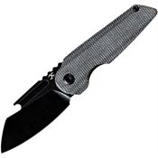 Kansept 2048A2 Rafe Linerlock Knife with Black Micarta Handles