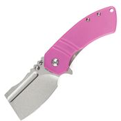 Kansept 2030B4U M+ Korvid Linerlock Knife with Pink G10 Handles