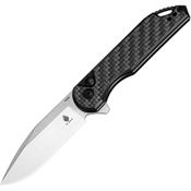 Kizer V3549C3 Assassin Button Lock Knife Carbon Fiber Handles