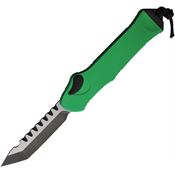 Heretic 00611ATXGRN Auto Hydra DLC OTF Two-tone Folding Knife Toxic Green Handles