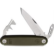 American Service 002OD The Washington Knife OD Green Handles