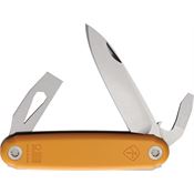 American Service 001ORG The Jefferson Knife Orange Handles