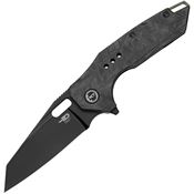Bestech T2308D Nyxie 3 Framelock Knife Carbon Fiber/ Black Handles