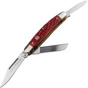 Boker 110855 Trad Series Stockman Knife Red Handles