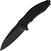 Brous 275 Bionic 3.0 Framelock Knife Black Handles