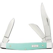 Case XX 18102 Stockman Knife Seafoam Green Handles