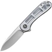 Civivi 907A7 Elementum Linerlock Knife Clear Handles