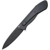 Civivi 22009D1 Varius Fixed Blade Knife Black G10 Handles