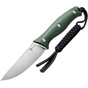 Civivi 230413 Stormridge Fixed Blade Knife Green Handles