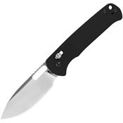 CJRB 1935BK Hectare Crossbar Lock Knife Black Handles