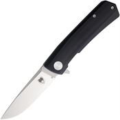 Cobratec SRPBLK Serpent Linerlock Knife Black Handles