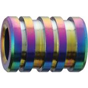 Coeburn 355RW Rainbow Titanium Bead