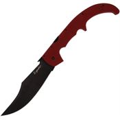 Cold Steel 62MGCRRBK XL Espada Lockback Knife Red Handles