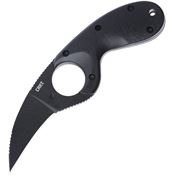 CRKT 2516K Bear Claw Fixed Blade Knife Black Handles
