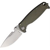 DPx Gear HSF039 HEST Classic Sleip Framelock Knife Green Handles