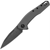 Kershaw 1815 Sanctum Assist Open Framelock Knife Gray Handles