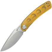 Kubey 344M Momentum Linerlock Knife Ultem Handles