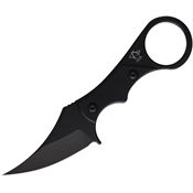 Mantis 8295 Sabot I Black Fixed Blade Knife Black Handles
