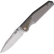 Pena 57 Alacran Framelock Knife Green Handles