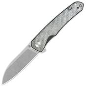 QSP 140F1 Otter Stonewashed Linerlock Knife Denim Handles