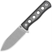 QSP 155B1 Canary Fixed Blade Knife Black Handles