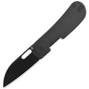 QSP 154F Variant PE Black Linerlock Knife Black Handles