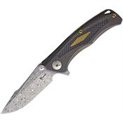 Reate 056 New Torrent Framelock Knife Bronze/Carbon Fiber Handles