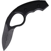 Regiment Blades LVNM Low Viz Fixed Blade Knife Black Handles