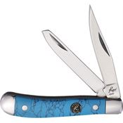 Roper 0006B Peanut Knife Turquoise Handles