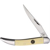 Roper 0021YD Pecos Large Toothpick Knife Yellow Handles