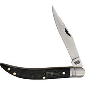 Rough Rider 2566 Bearhead Toothpick Knife Black Handles