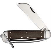 Rough Rider 2573 Marlin Spike Folder Knife Brown Handles