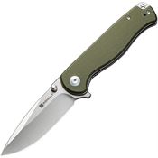 SenCut 23054B2 Errant Linerlock Knife OD Green G10 Handles