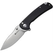 SenCut 230321 Pulsewave Button Lock Knife Black Handles