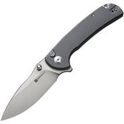 SenCut 230322 Pulsewave Button Lock Knife Gray Handles