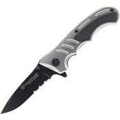 Smith & Wesson 1207131 Extreme Ops Linerlock Knife Gray Handles