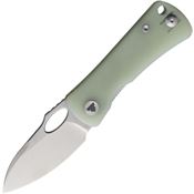 Trivisa TY18G14 Andromeda Stonewashed Linerlock Knife Jade Handles